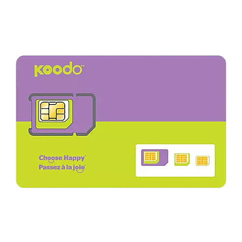 Koodo Tri-Sim Postpaid