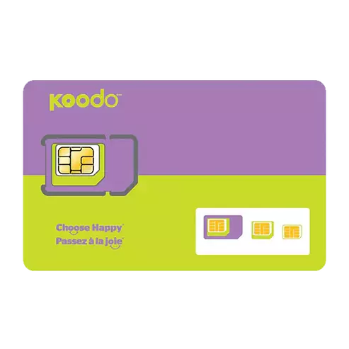 Koodo Tri-Sim Postpaid
