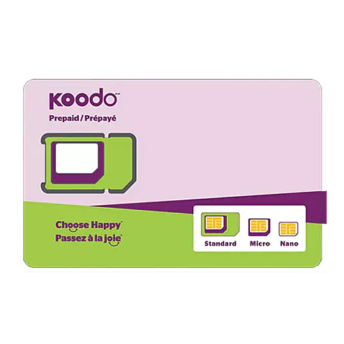 Koodo Tri-Sim Prepaid